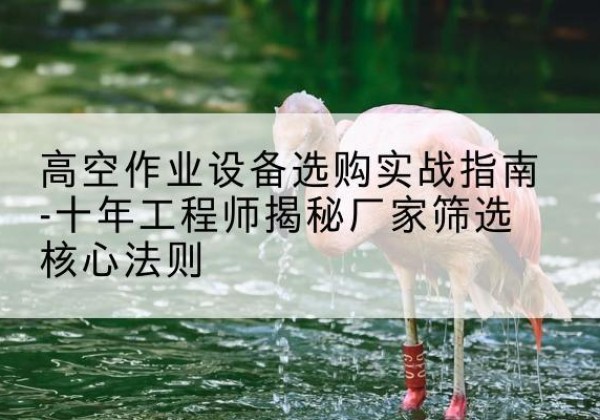 秦皇岛剪叉式升降机厂家-高空作业设备选购实战指南-十年工程师揭秘厂家筛选核心法则